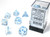 Polyhedral Dice Set (7): Borealis Icicle/light blue
