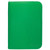 Vivid 4-Pocket Zippered Pro Binder: Green Vivid 4-Pocket Zippered Pro Binder: Green