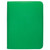 Vivid 9-Pocket Zippered Pro Binder: Green Vivid 9-Pocket Zippered Pro Binder: Green