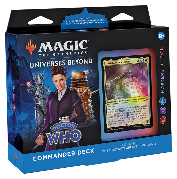 Universes Beyond: Doctor Who Commander Deck - Masters of Evil