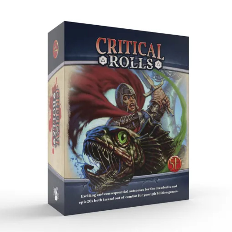 Game Masters Toolbox: Critical Rolls Box Set