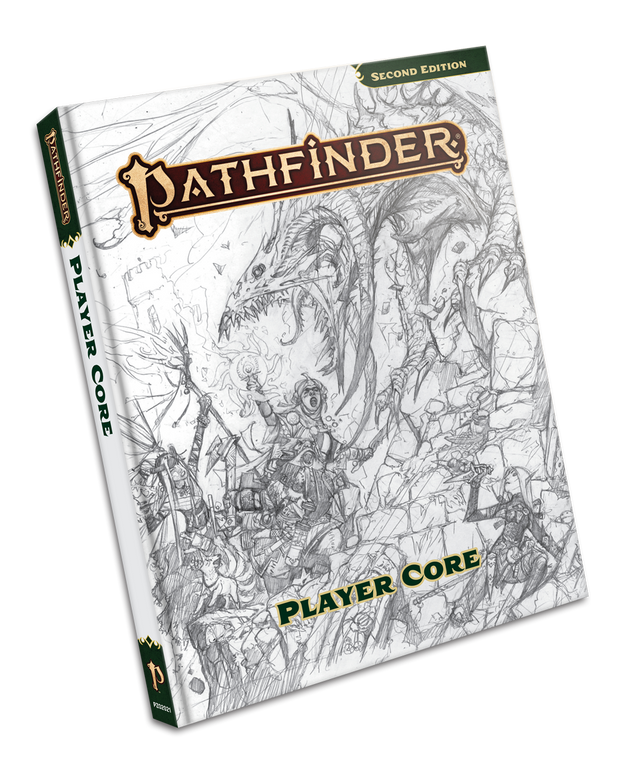 Pathfinder 2E: Player Core Sketch Edition
