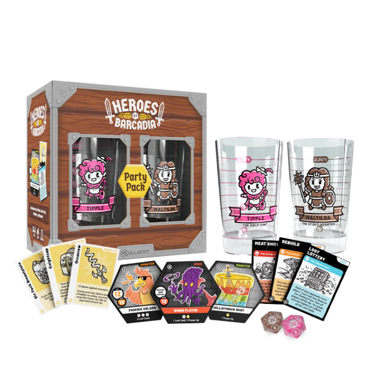 Heroes Of Barcadia Party Pack