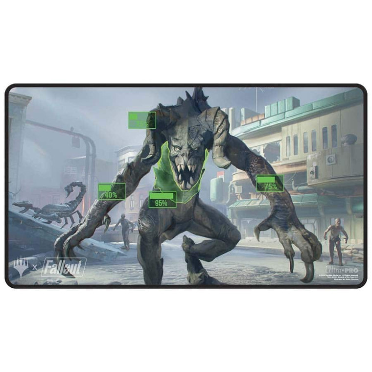 Fallout Stitched Playmat: V.A.T.S. vW (Magic the Gathering)