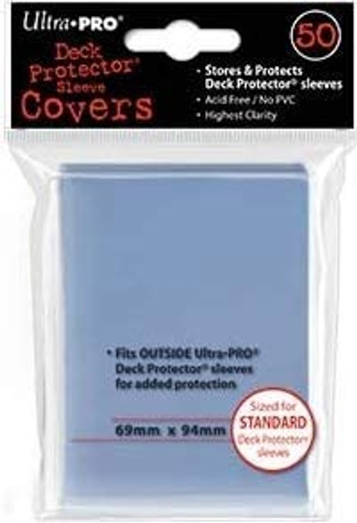 PRO-Fit Standard Deck Outer Sleeve Covers (50): Clear