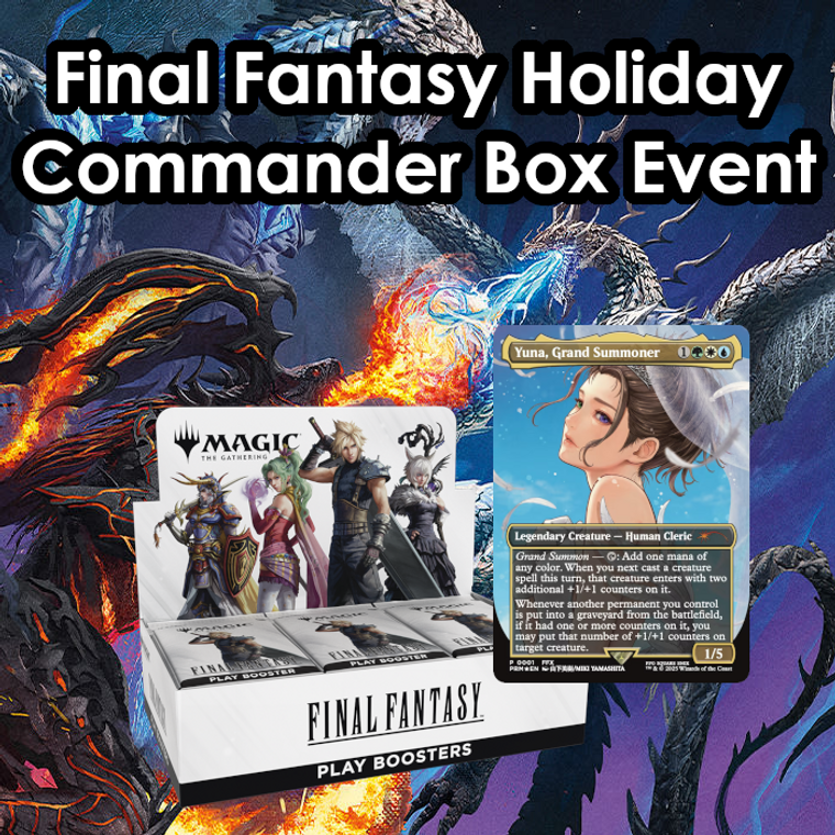 Final Fantasy Holiday Commander Box Event