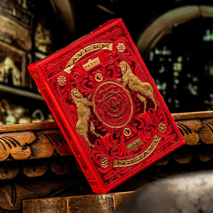 Tavern on the Green Playing Cards (Red)