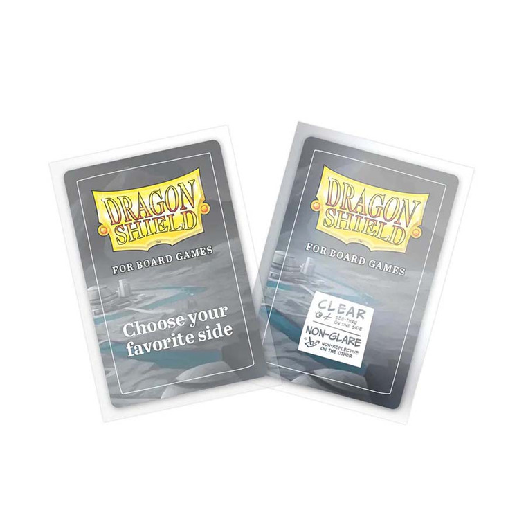 Dragon Shield: Board Game Sleeves: Clear Nonglare: European Mini