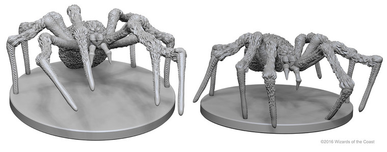 D&D Nolzur's Miniatures: Spiders W01