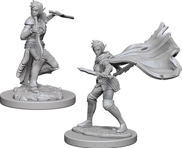 Pathfinder Deep Cuts Miniatures: Elf Female Rogue W04