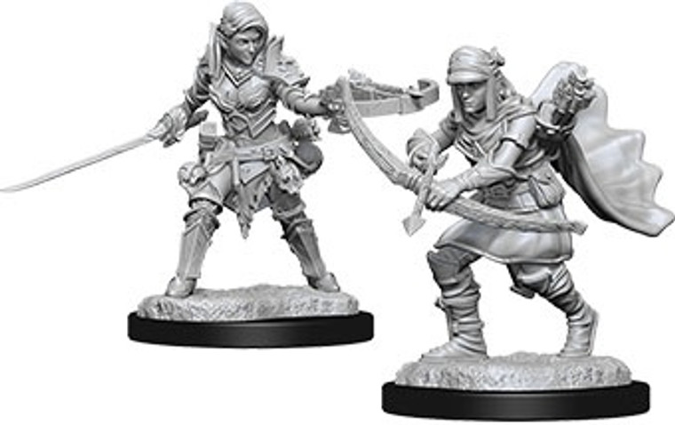 Pathfinder Deep Cuts Miniatures: Female Half-Elf Ranger W07