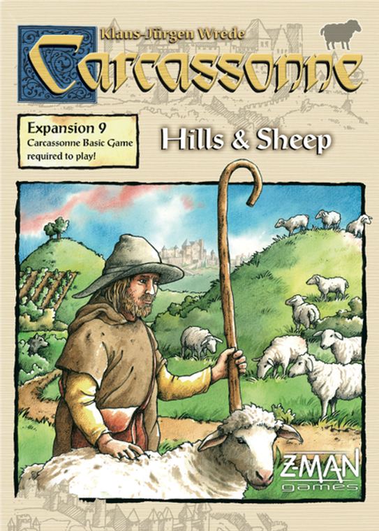 Carcassonne: Expansion 9: Hills & Sheep