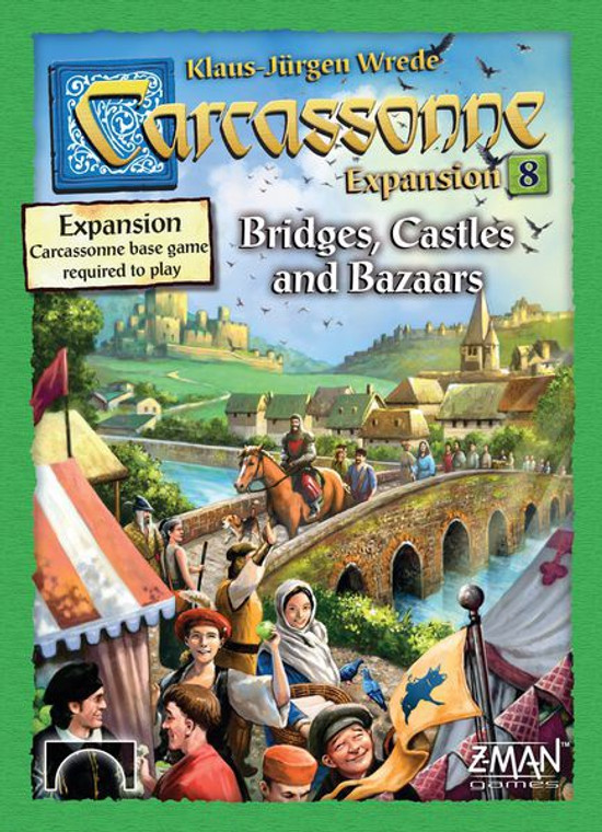 Carcassonne: Expansion 8: Bridges, Castles & Bazaars