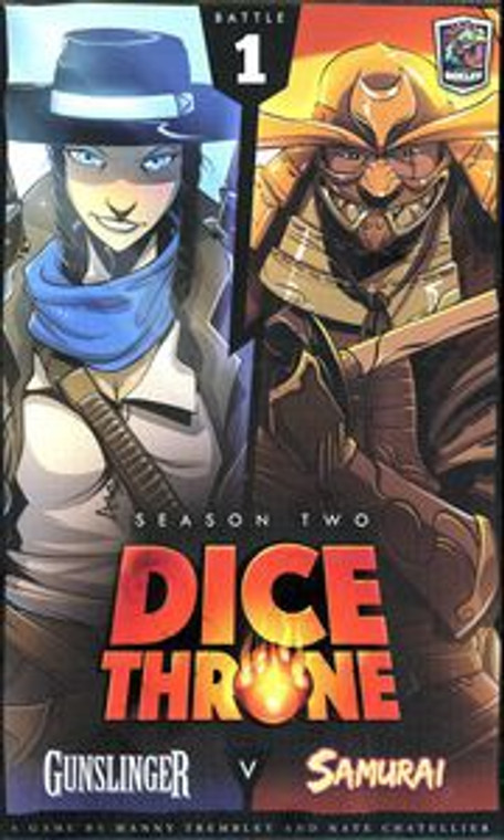 Dice Throne Season 2: Box 1 Gunslinger V Samurai