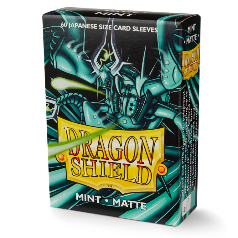 Dragon Shield Japanese Sleeves (60): Matte Mint