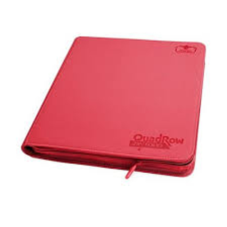 Zipfolio 480: 24-Pocket XenoSkin (Quadrow) - Red