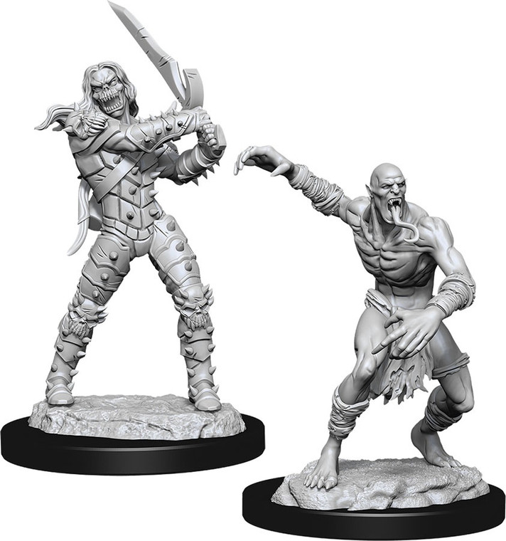 D&D Nolzur's Miniatures: Wight & Ghast W11