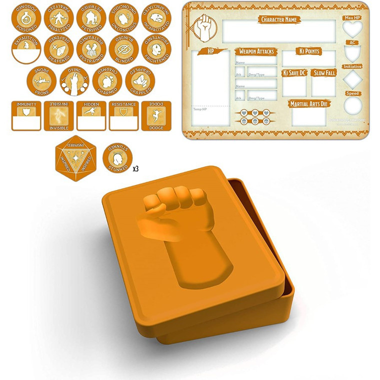 Dungeons & Dragons Token Set: Monk