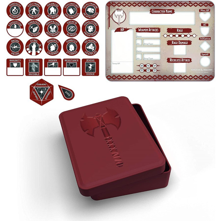 Dungeons & Dragons Token Set: Barbarian