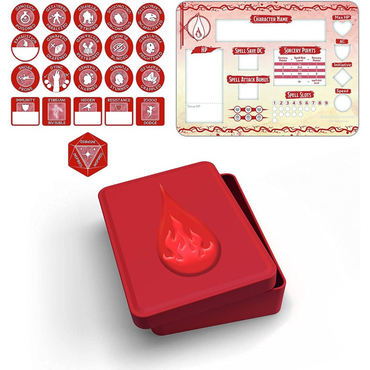 Dungeons & Dragons Token Set: Sorcerer