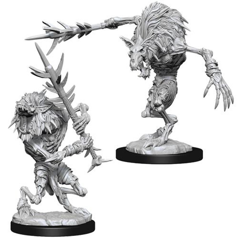 D&D Nolzur's Miniatures: Gnoll Witherlings W15