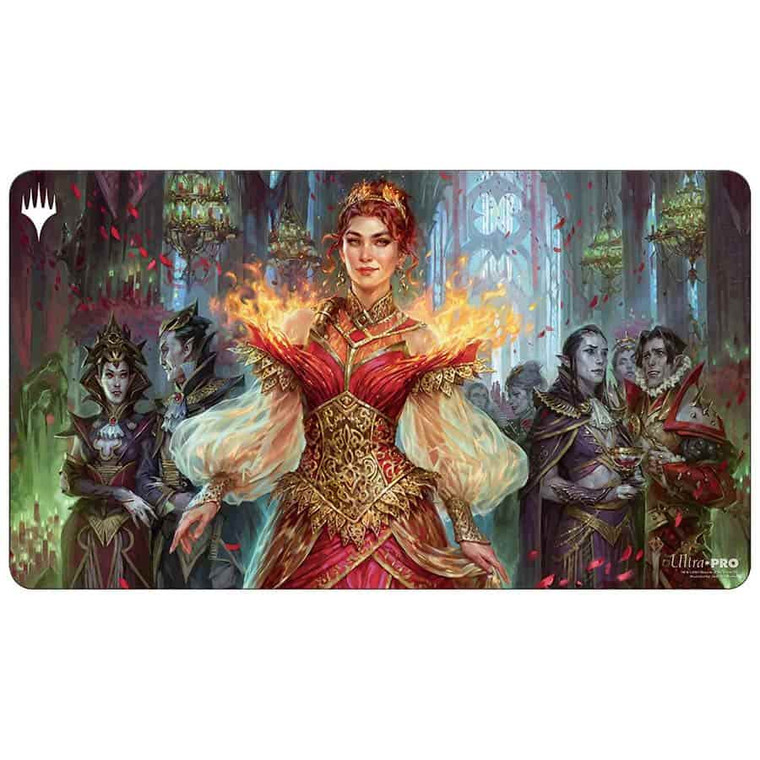Magic: The Gathering Crimson Vow Playmat A - Chandra, Dressed to Kill