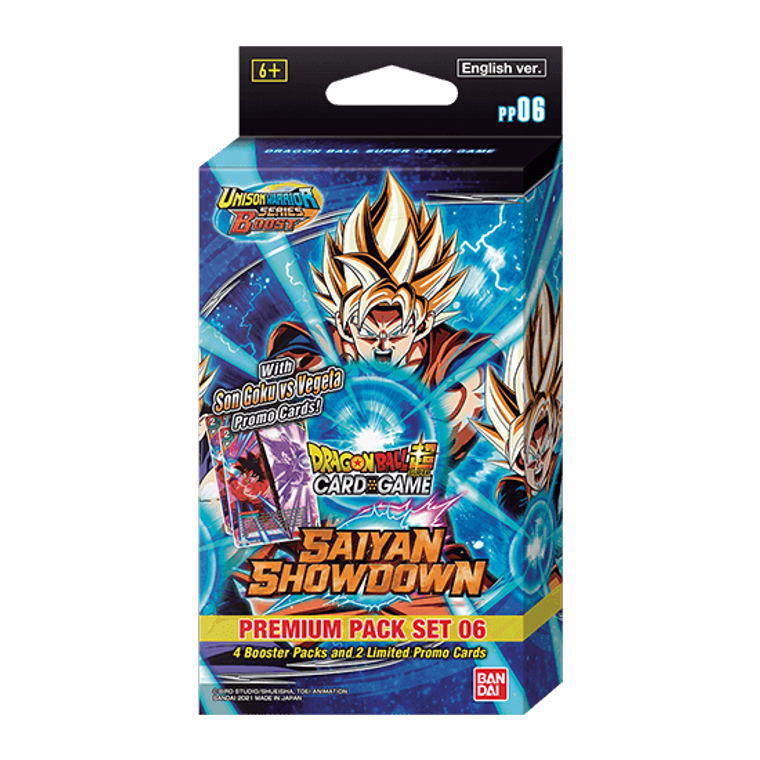 Saiyan Showdown Premium Pack Set 06