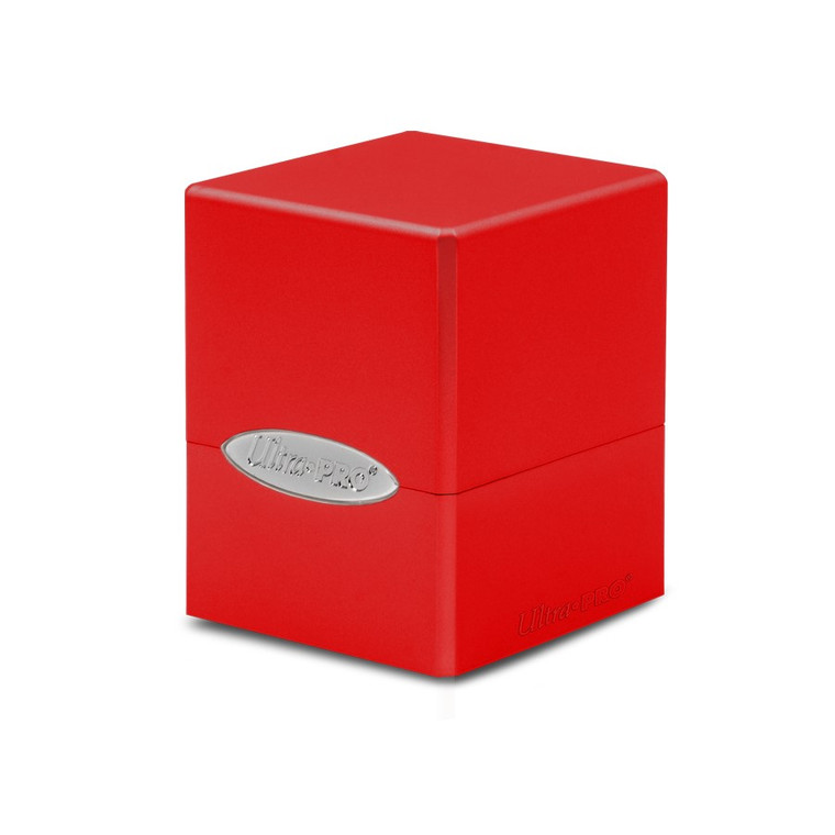 Satin Cube Classic: Apple Red