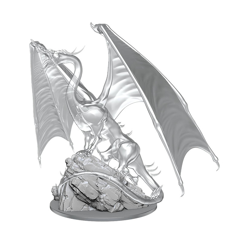 D&D Nolzur's Miniatures: Young Emerald Dragon W17