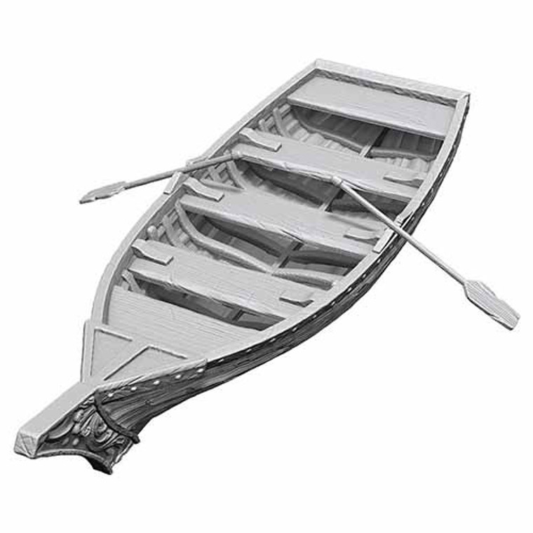 Deep Cuts Miniatures: Rowboat & Oars W18