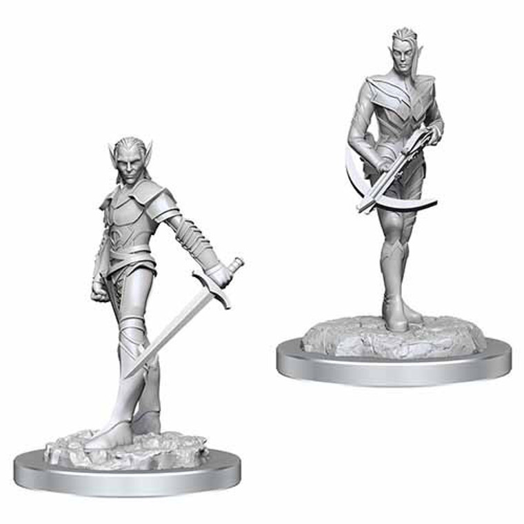 D&D Nolzur's Miniatures: Drow Fighters W18