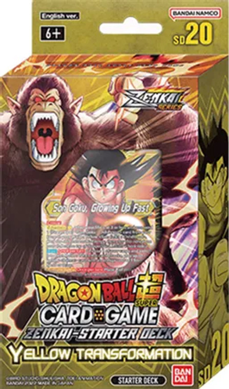 Dawn of the Z-Legend SD20 - Yellow Transformation
