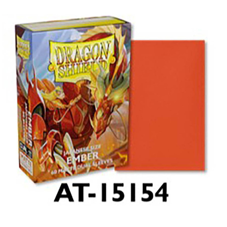 Dragon Shield Japanese Sleeves (60): Matte Dual Ember