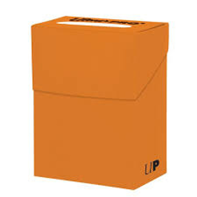 Solid Color Deck Box: Orange