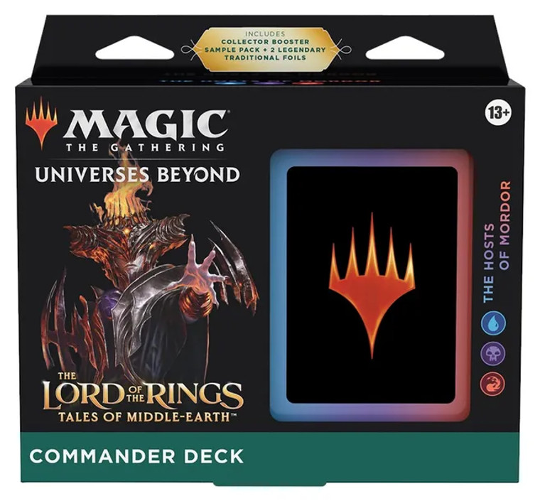 Lord of the Rings Tales of the Middle Earth: The Hosts of Mordor Commander Deck