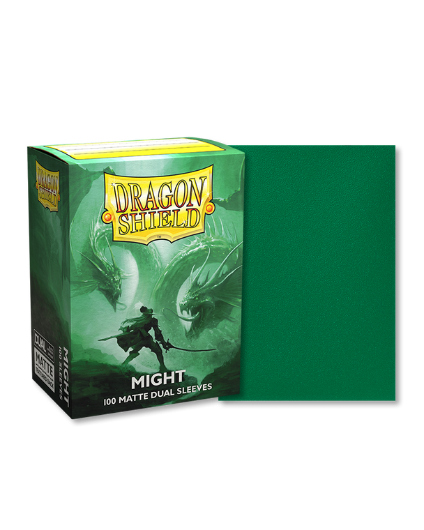 Dragon Shield Standard Sleeves (100): Matte Dual Might