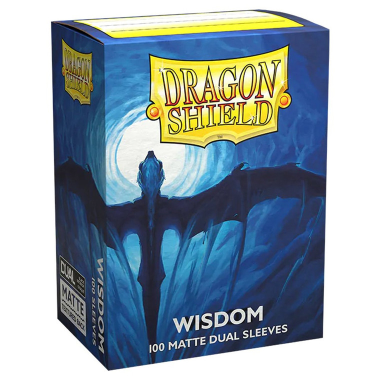 Dragon Shield Standard Sleeves (100): Matte Dual  Wisdom