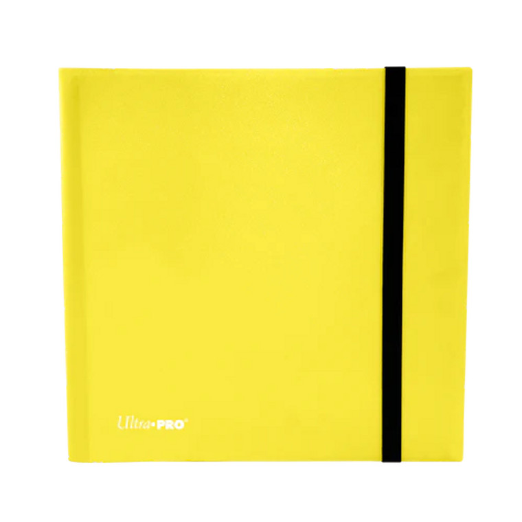 Eclipse 12-Pocket PRO-Binder: Lemon Yellow