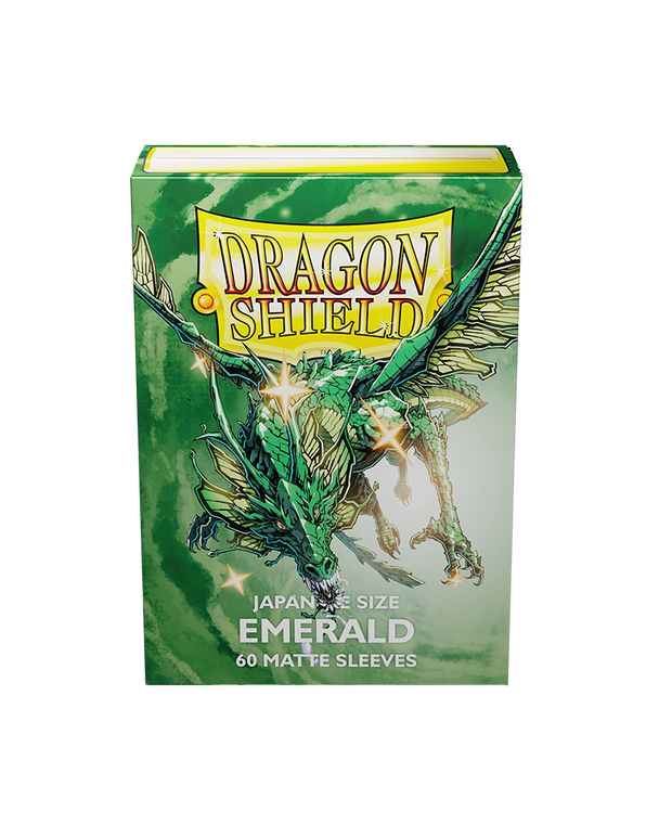 Dragon Shield Japanese Sleeves (60): Matte Emerald