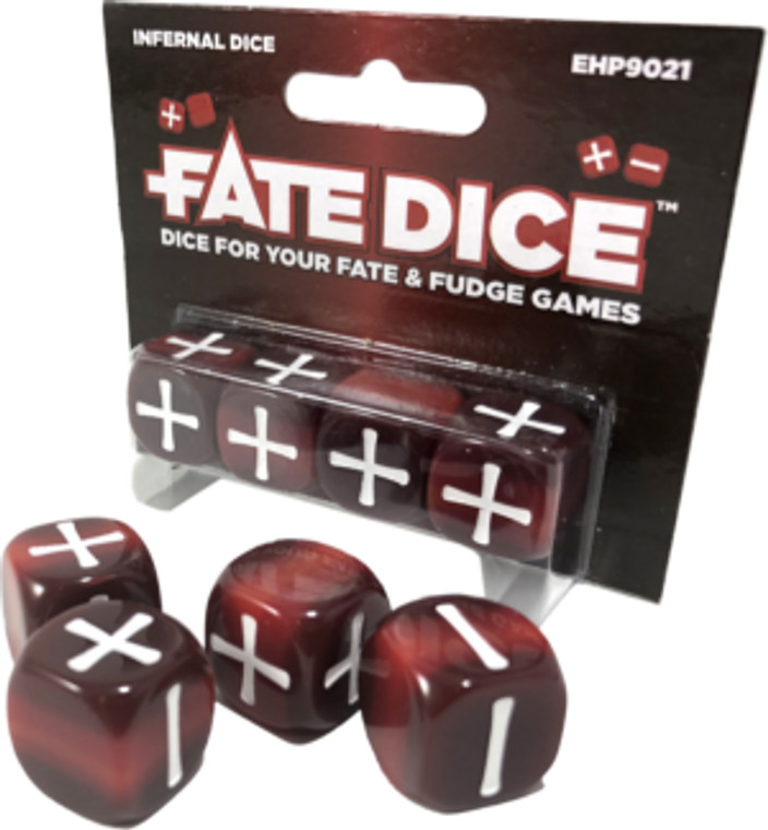 Fate Core Dice: Infernal