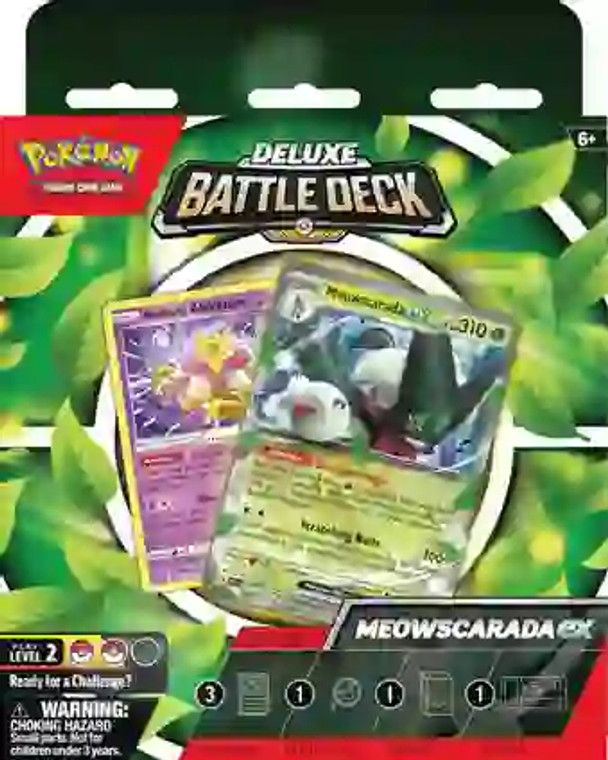 Meowscarada EX Deluxe Battle Deck