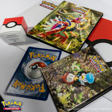 Pokemon Sammelalbum-Seiten-Set – 10 Seiten Mit 9 Taschen Pro Seite Für Koraidon & Miraidon Karten (JP Edition)