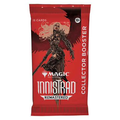 Innistrad Remastered: Collector Booster Pack - Shuffle and Cut Games Innistrad Remastered: Collector Booster Pack - Shuffle and Cut Games