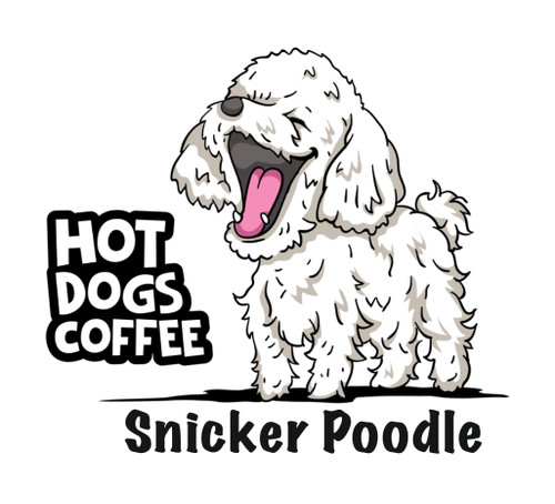 Snicker Poodle Sticker