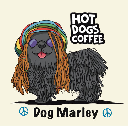 Dog Marley Sticker