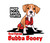 Southpaw Bubba Booey Boxer Sticker