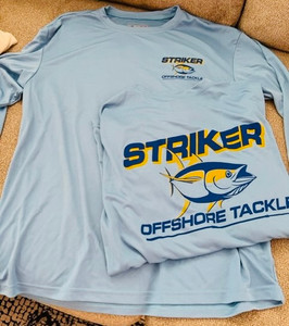 Men's Striker Tackle Fishing Shirts. Men's Striker Tackle Fishing Shirts.