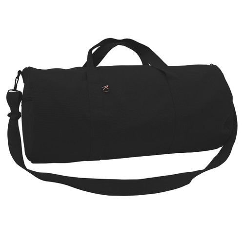 Rothco Canvas Shoulder Duffle Bag - Black