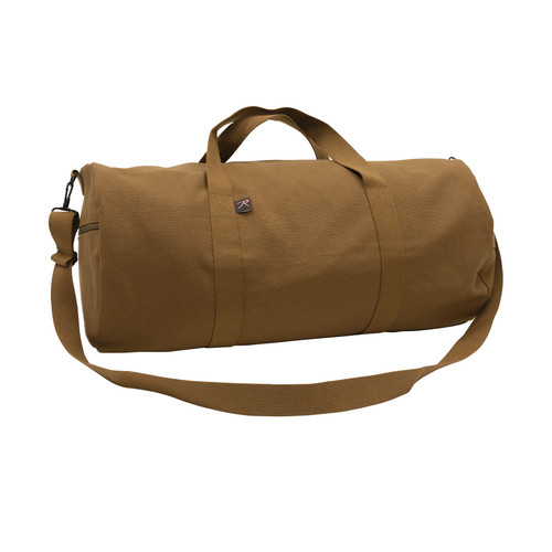 Rothco Canvas Shoulder Duffle Bag - Work Brown