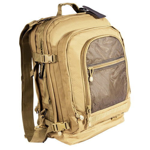 Rothco Move Out Tactical Travel Backpack - Coyote Brown